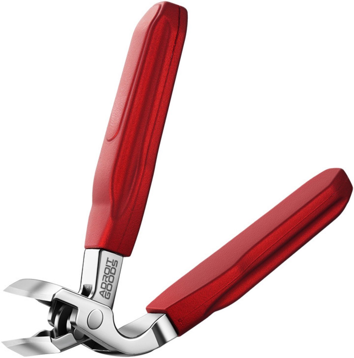 tang met rode grip en scherpe metalen snijvlakken voor nauwkeurig knippen