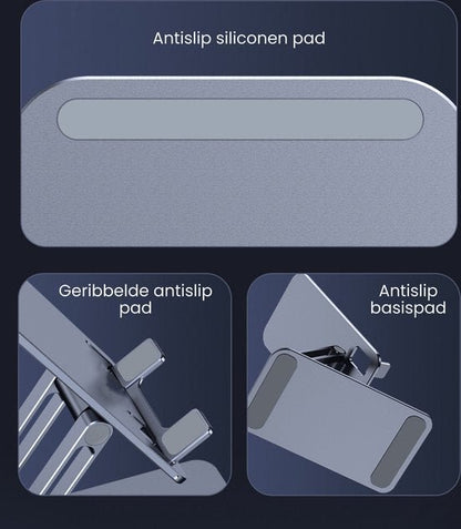 Close-up van verschillende antislip siliconen pads voor extra stabiliteit en grip op oppervlakken