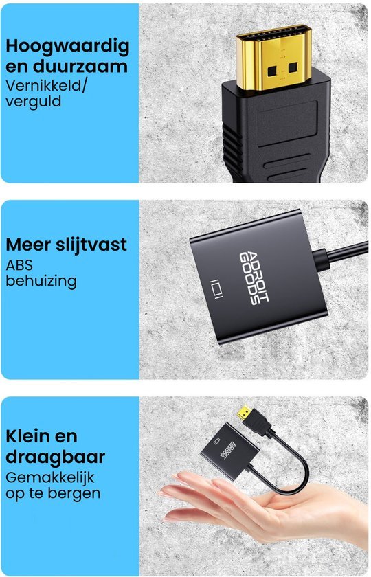 Close-up van een hoogwaardige, duurzame AdroitGoods connector met ABS behuizing en compact formaat