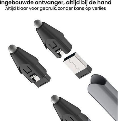 draadloze ontvanger met beschermkap en ingebouwde verbinding, close-up van onderdelen