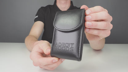 7 Delige Wenkbrauw Verzorgingsset - Wenkbrauw Trimmer/Mesje - Epileer Pincet - RVS - Met Lederen Hoes