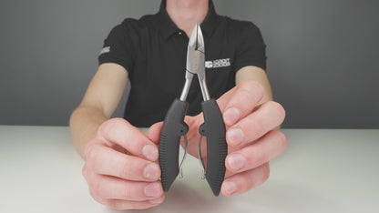 Professionele RVS Nageltang - Nagelknipper - Voor Ingegroeide Teennagels - Ergonomisch Siliconen Handvat