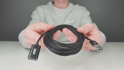 Usb Verlengkabel 0,25 meter - USB 3.0 - 5GB/S