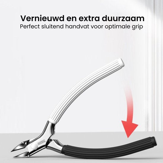 Handschoenkniptang met vernieuwd griphandvat voor optimale duurzaamheid en gebruiksgemak