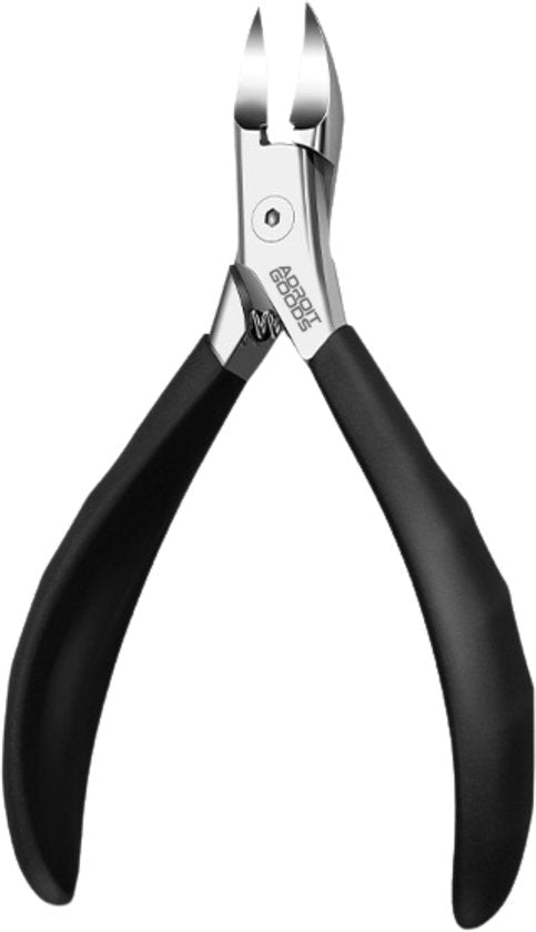 hoogwaardige adroitgoods tang met zwarte handgrepen en roestvrijstalen snijvlak