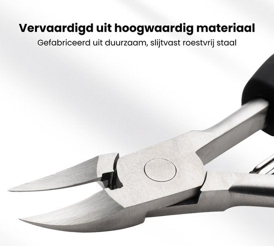 Detail van roestvrijstalen tang vervaardigd uit duurzaam, slijtvast materiaal